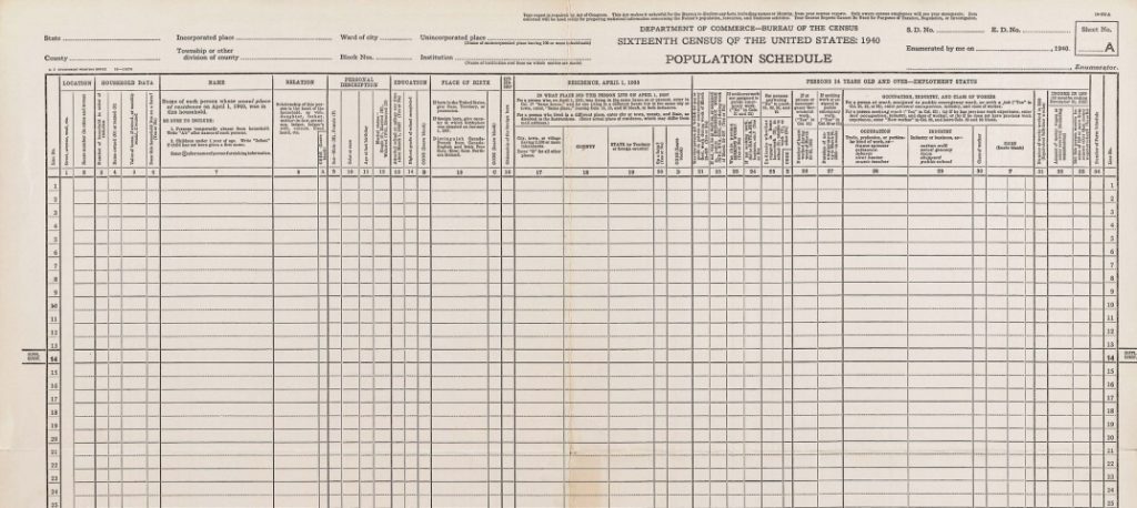 1940 Census Form Printable Printable Forms Free Online   US Census Form 1940 Ftd 1024x458 